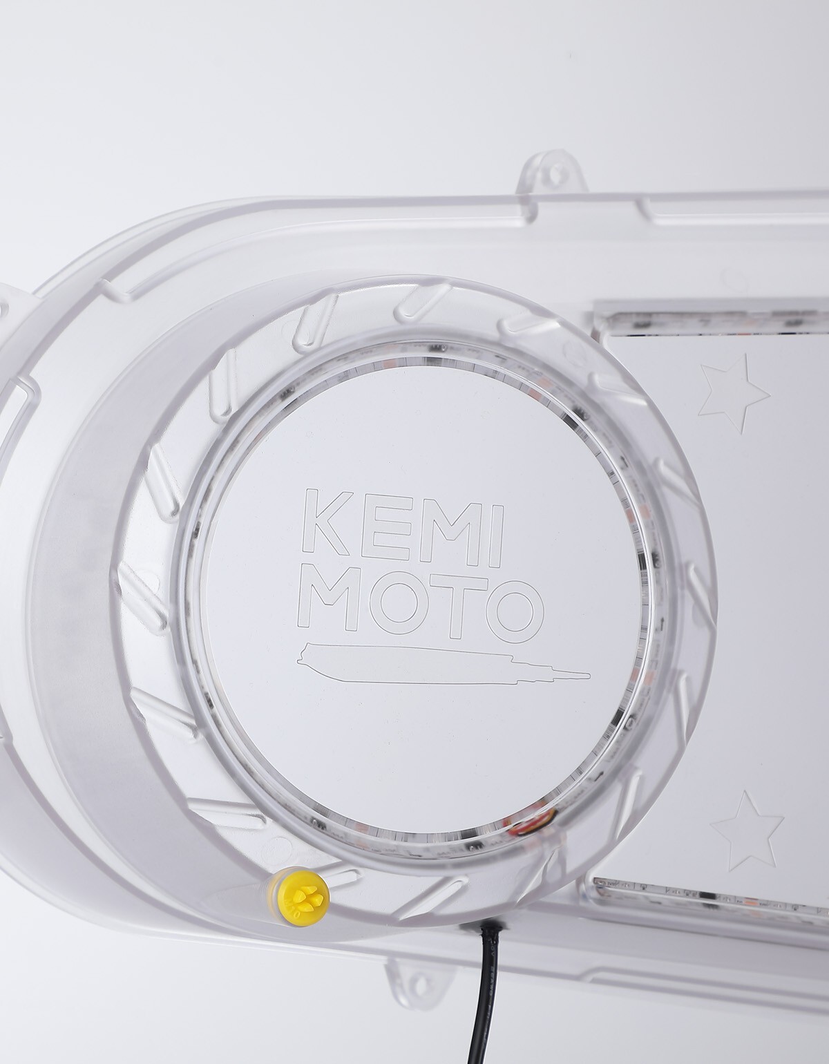 2207124 Clear Outer Clutch Cover w/RGB Lights for Polaris RZR XP 1000/4 Ranger