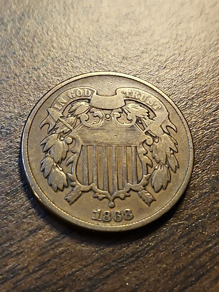 1868 2 Cent Piece