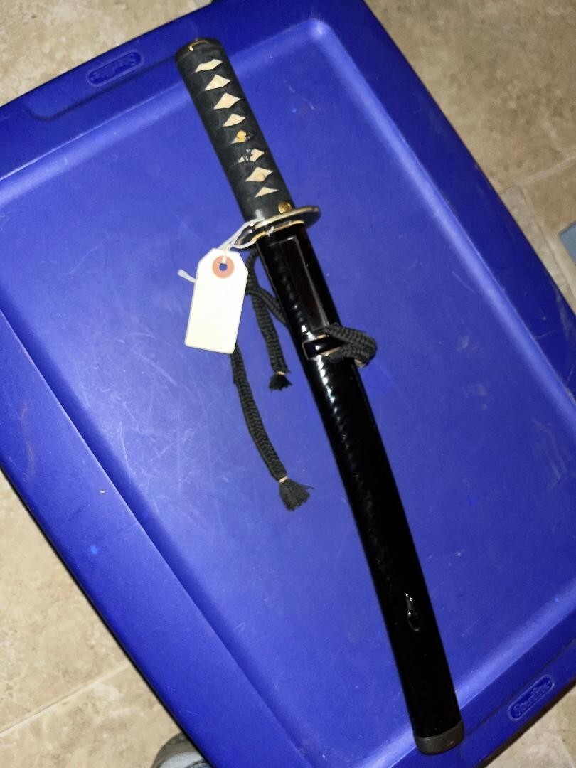 SAMURAI JAPANESE DAGGER TANTO SWORD & SCABBARD KOSHIRAE (ONLY) Z