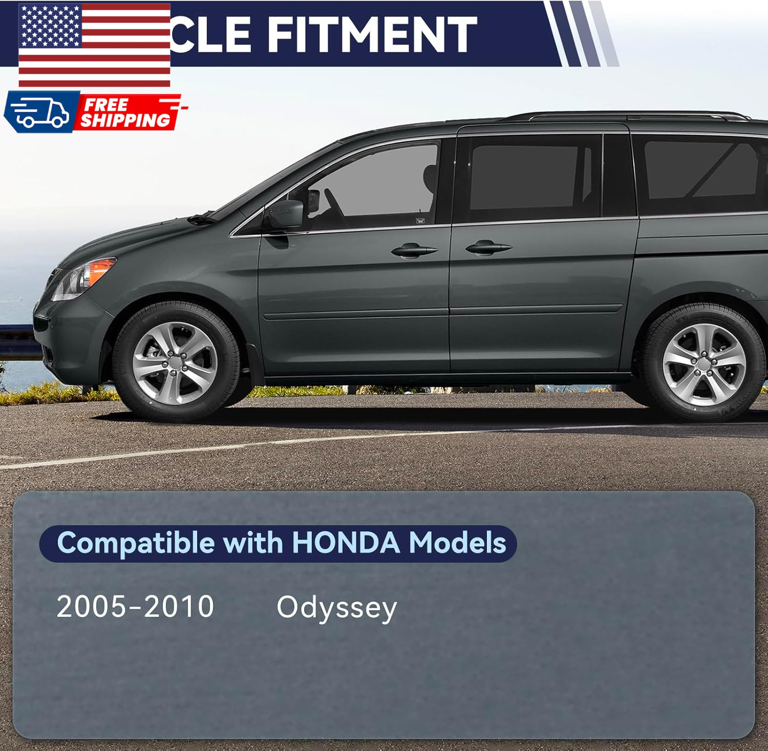 Front Suspension Kit Lower Control Arm Compatible with 2005-2010 Honda Odyssey