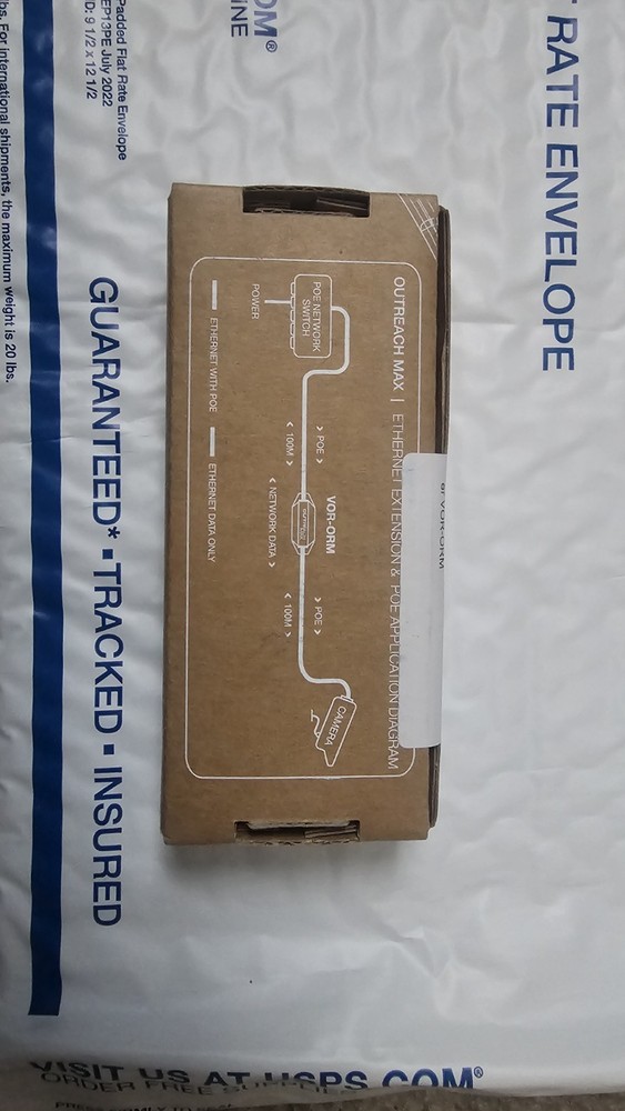 Veracity USA OUTREACH Max POE Powered Lan & POE Extensor VOR-ORM