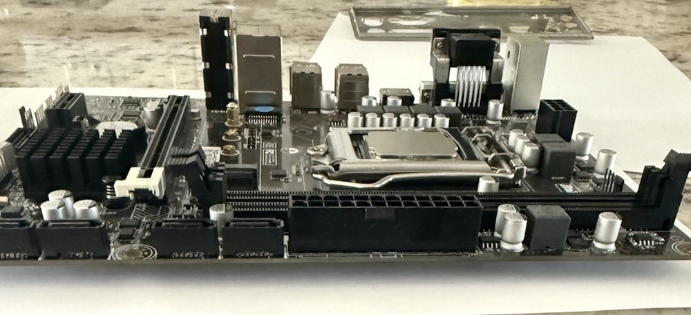 B360 Motherboard By Doofirs with pentium cpu
