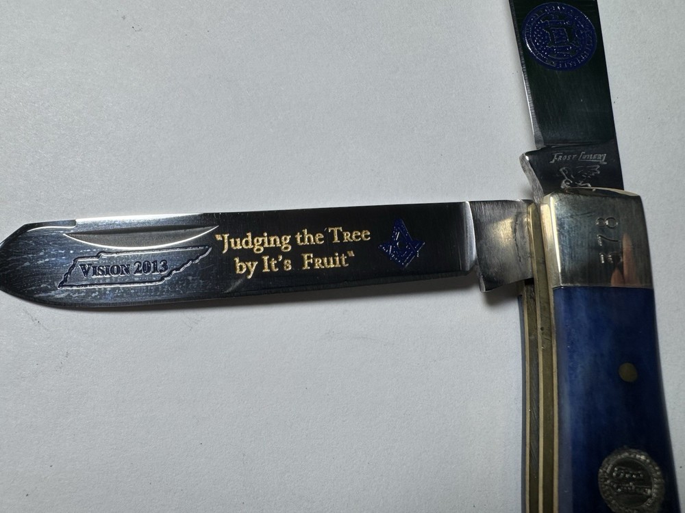 Tennessee Masonic Knife