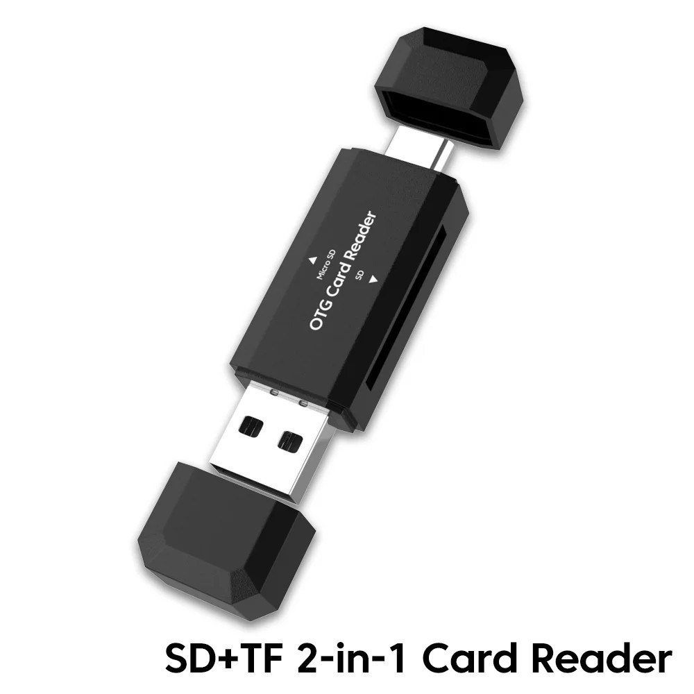 Card Reader USB 3.0 Type C Micro SD TF OTG Smart Memory Adapter Laptop Computer