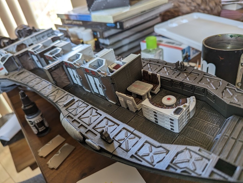 Beta Centauri Spaceship | 2nd Dynasty | Sci-fi Miniature | 28mm