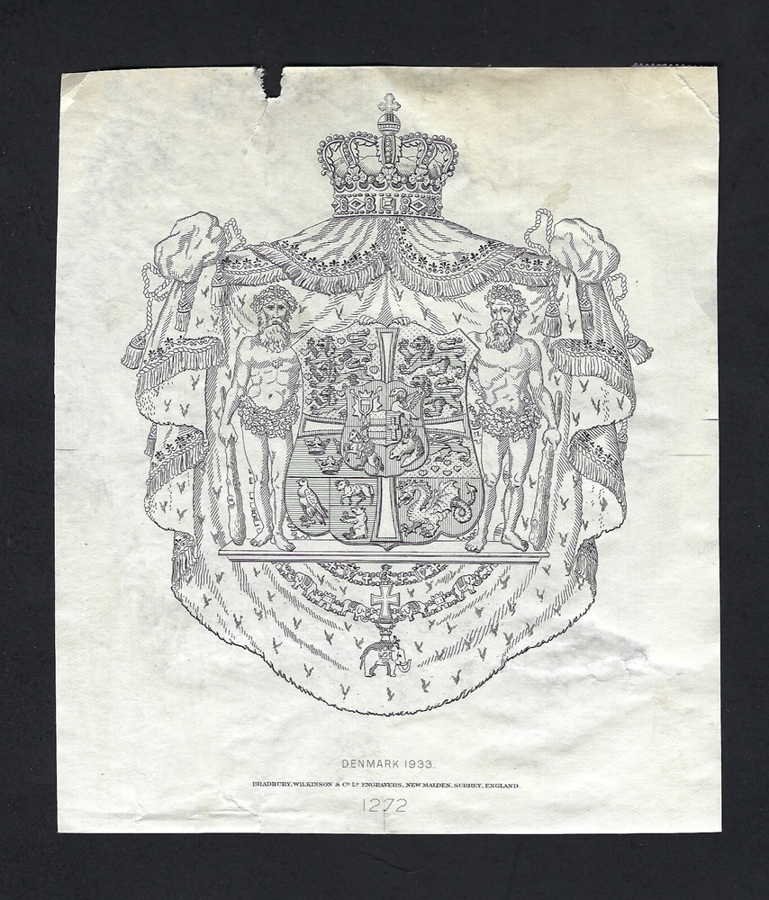 Denmark - BW&Co ,   Vignette Die Proof