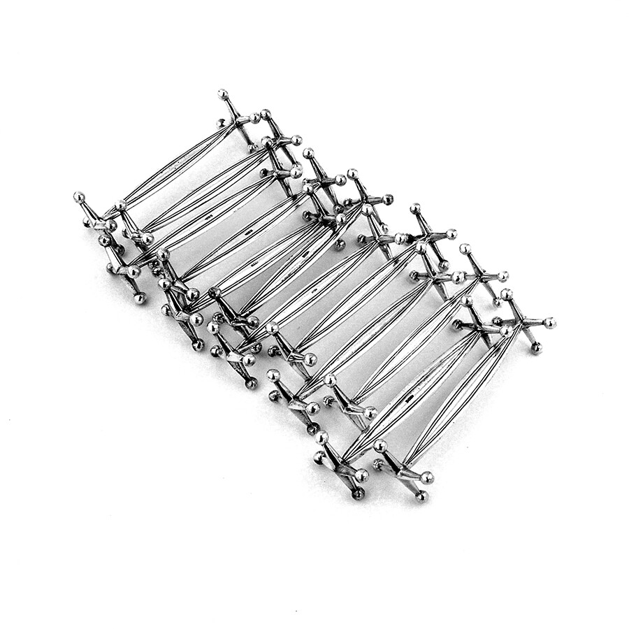 12 Knife Rests Set 800 Standard Silver
