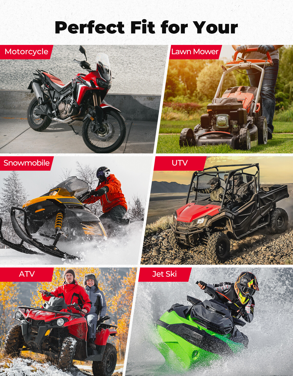 12v 6Ah 480A Lithium Motorcycle Battery YTX14-BS YTX9-BS for ATV UTV Dirt Bike