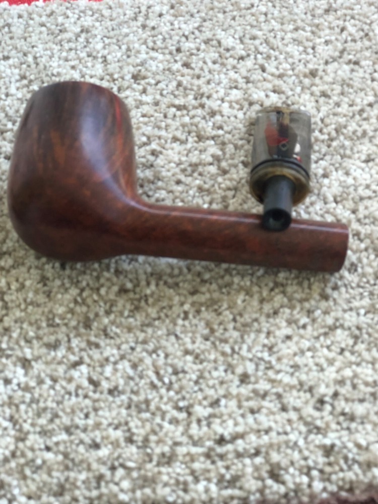 BREBBIA CRYSTAL LARGE BRIAR BILLIARD #8310 PIPE