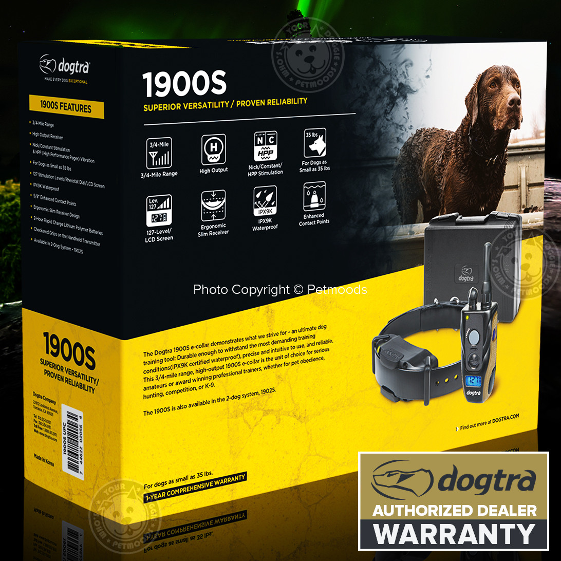 Dogtra 1900S Remote Training Collar 3/4 Mile Range
