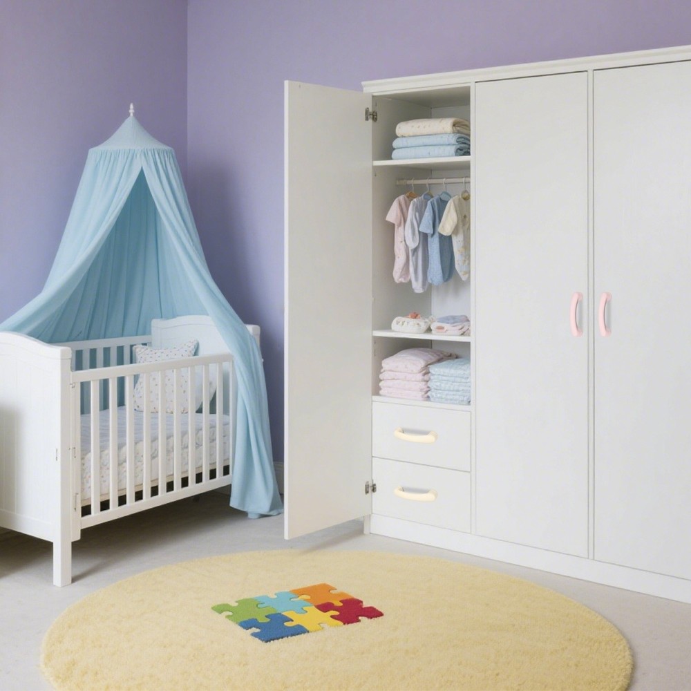 4 Pcs White Ceramic Cabinet Drawer Pulls for Kitchen Cupboard