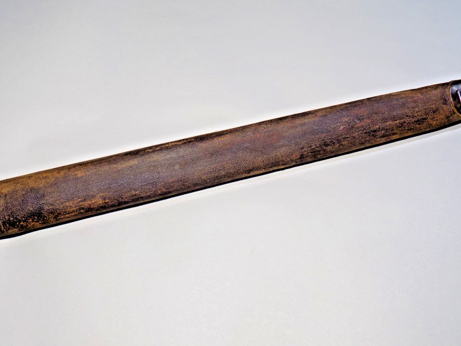 A++ P1907/7907 British Crown-Sanderson Enfield WW1 Bayonet W/Mk1 LeatherScabbard