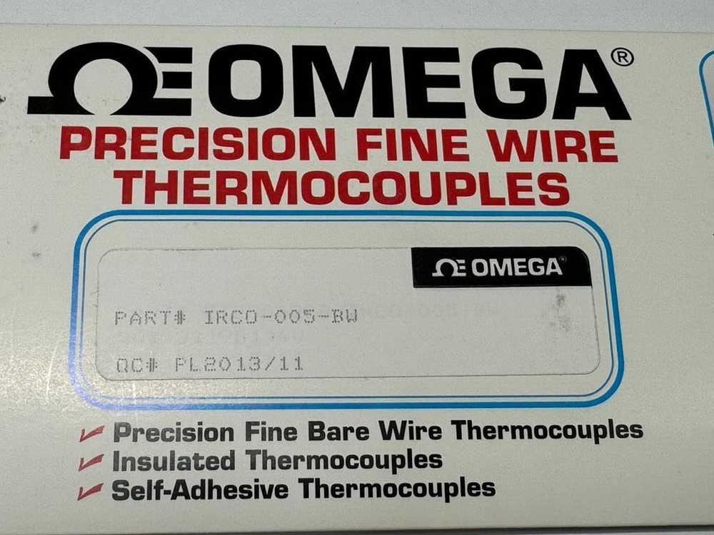 Omega IRC0-005-BW Precision Fine Wire Thermocouples