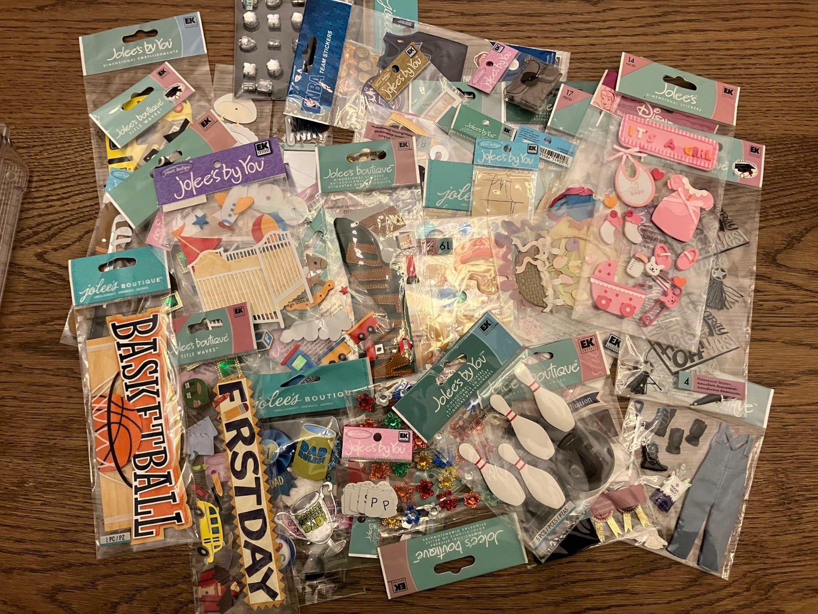 Jolee's Dimensional Stickers - Various Themes - You Choose