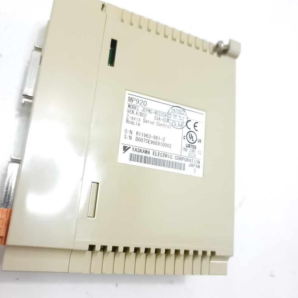 Yaskawa SVA-02 MP920 JEPMC-MC220A 2-Axis Servo Control Module *Brittle Plastic*