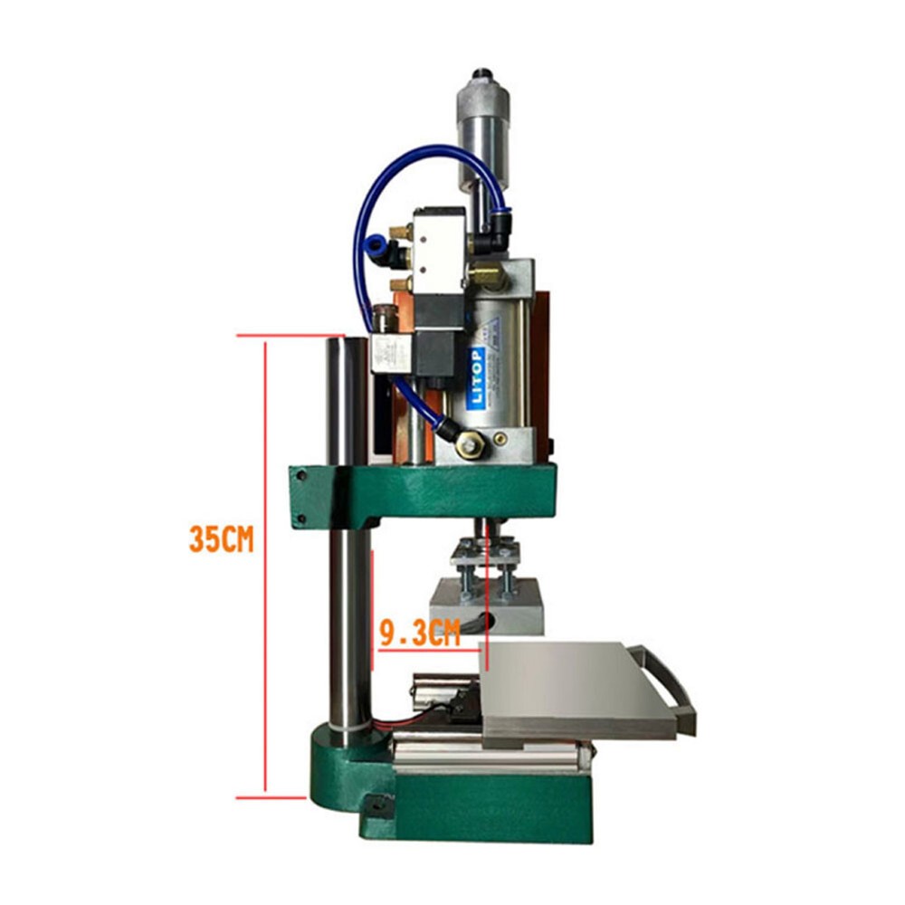 Automatic paper roll branding machine Pneumatic hot stamping machine 110V
