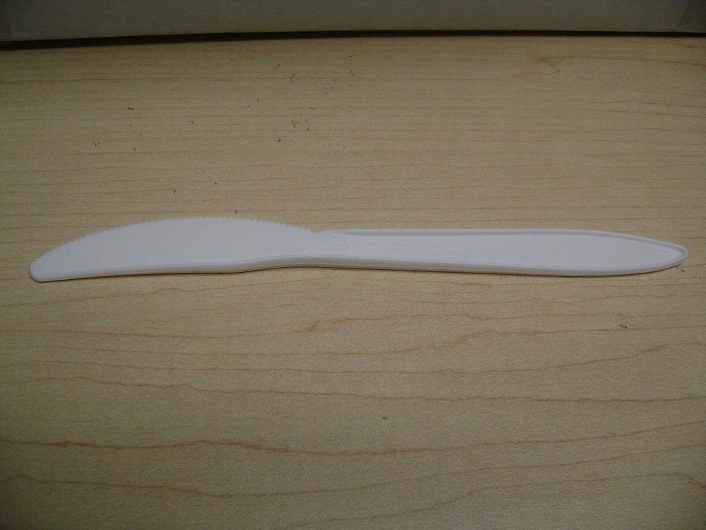 PRIME SOURCE DISPOSABLE WHITE PLASTIC WEIGHT KNIVES 2000 Pack