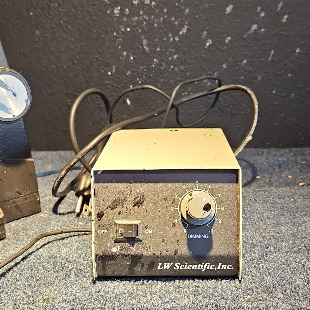 Nikon Binocular Stereo Upright Microscope with LW Scientific Dimmer Control