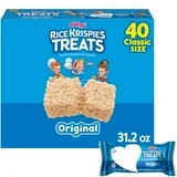 Original Chewy Crispy Marshmallow Squares Snacks