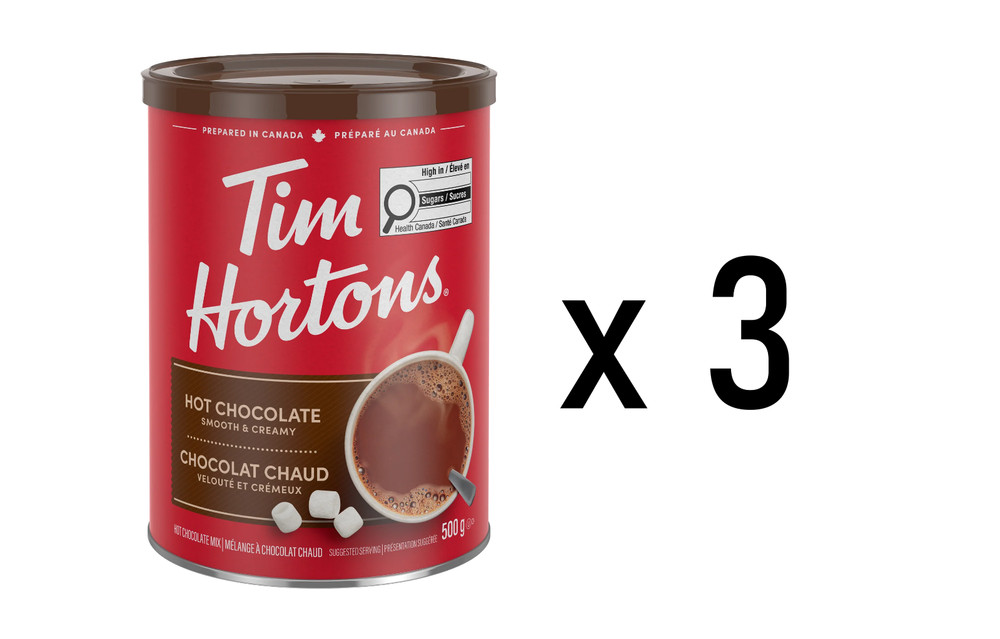 Tim Hortons Hot Chocolate 3 Pack