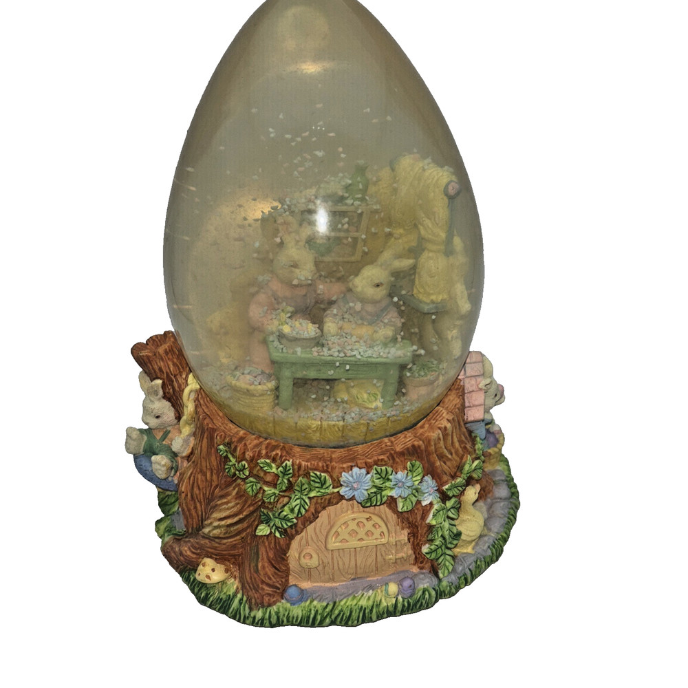 Easter Celebrations Musical Egg Shaped Globe