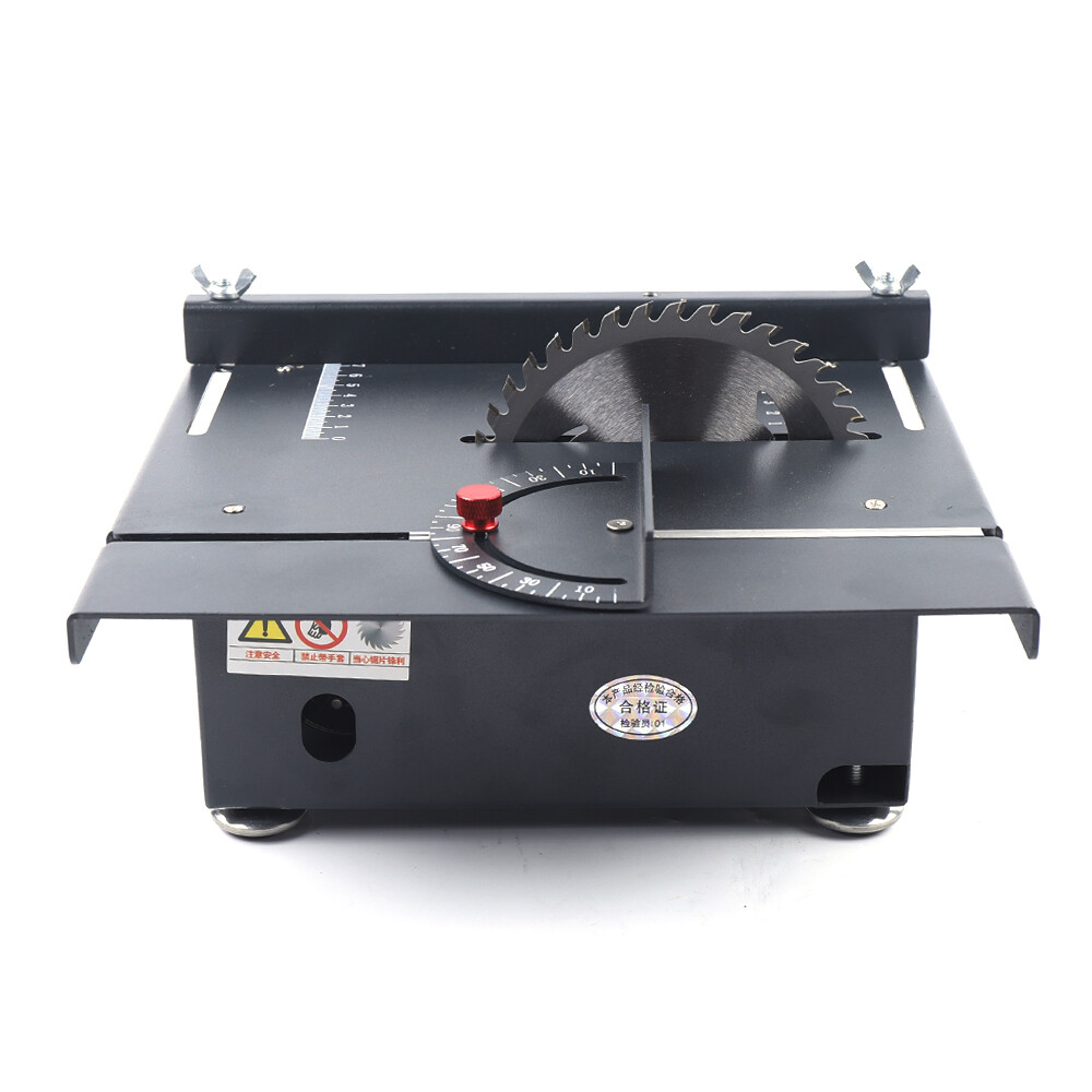 Portable Compact Mini Table Saw DIY Projects Work Shop Cutting Tool