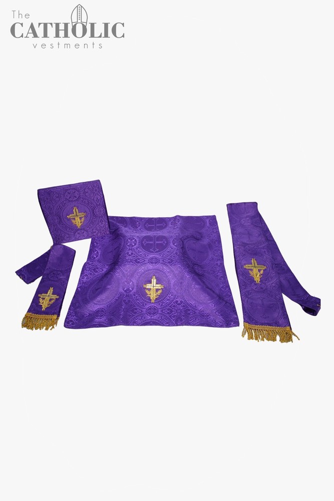 Violet Gothic Vestment & Mass Sets ( V_COLLAR)