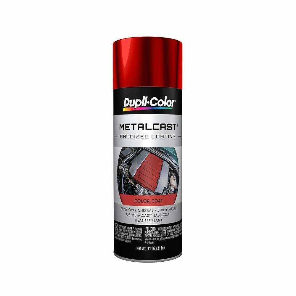 2PK Red Anodized Engine High Heat Coating + Base Ground Anodized Paint 2 Cans