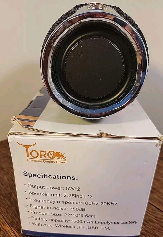 Toro OPA400 Portable Bluetooth Wireless Waterproof Speaker Sound System