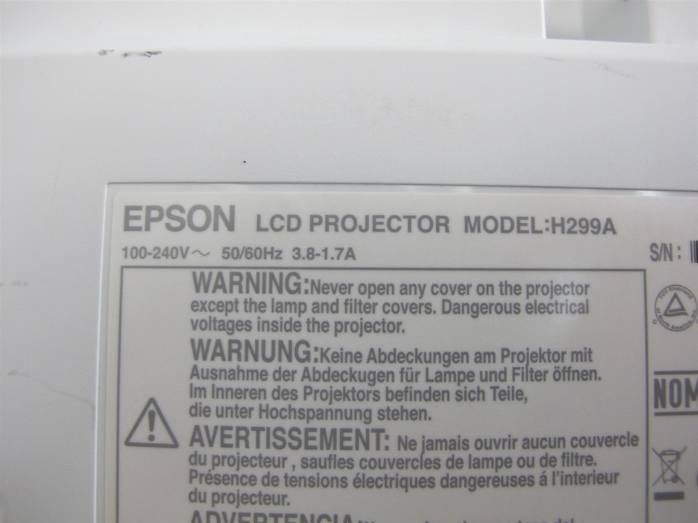 Epson PowerLite Pro G5000 LCD Projector