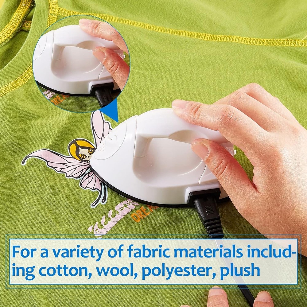 Compact Mini Craft Iron - Efficient 170°C Heat Press for DIY & Sewing Projects