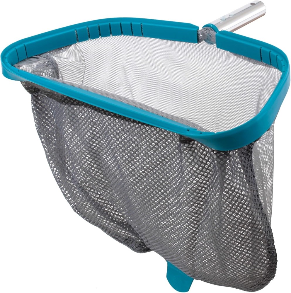 Professional Swimming Pool Leaf Skimmer Net & Leaf Rake Net Set Cleans Out