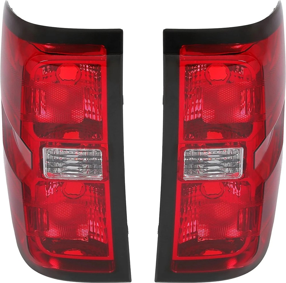 Tail Lights Assembly Compatible with 2014-2018 Chevy Chevrolet Silverado 1500/25