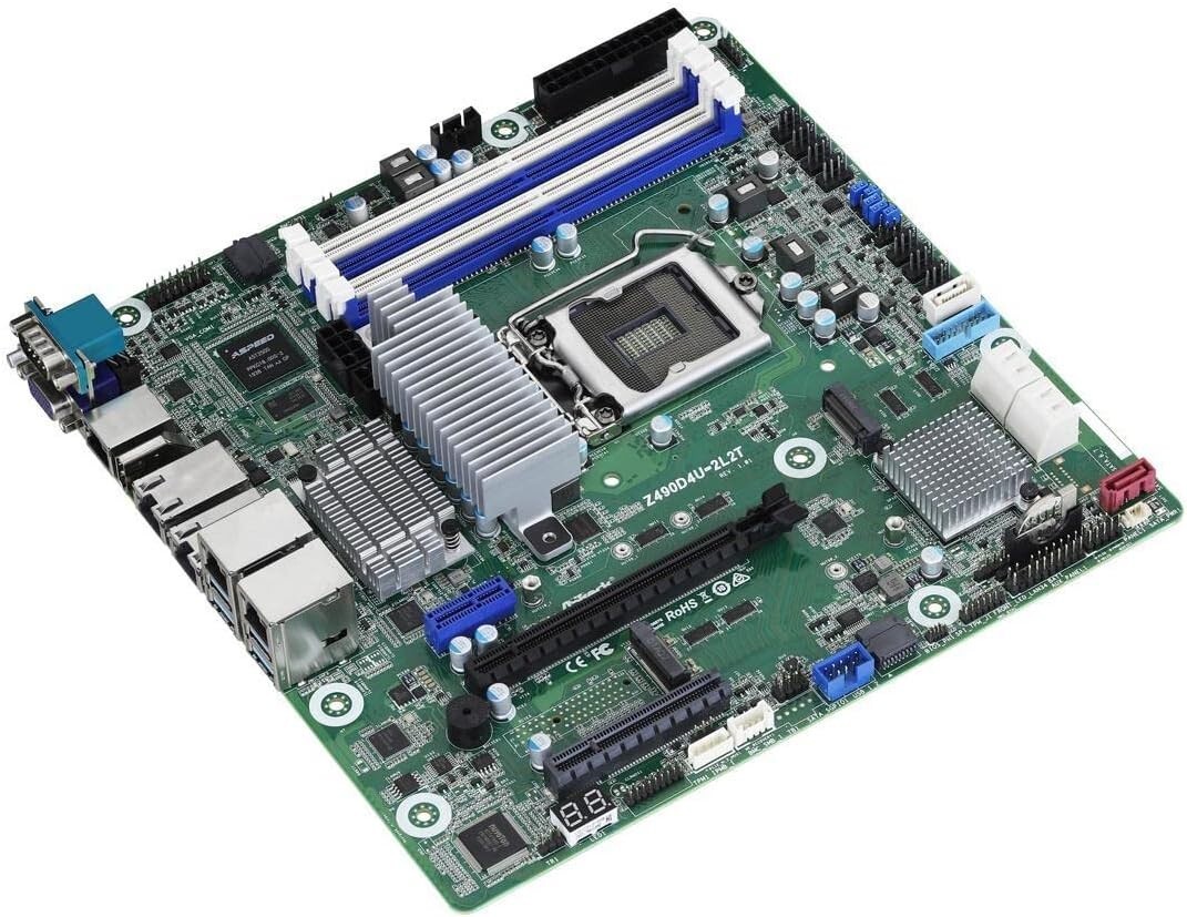 ASROCK Z490D4U-2L2T Motherboard - (BX-30390)