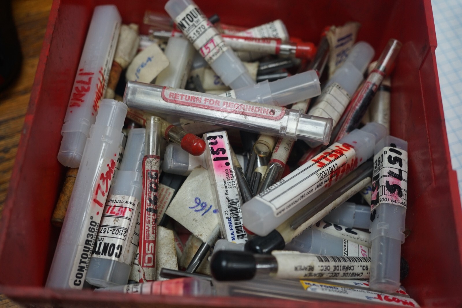 Carbide Reamers .1500"-.1749" Select from List