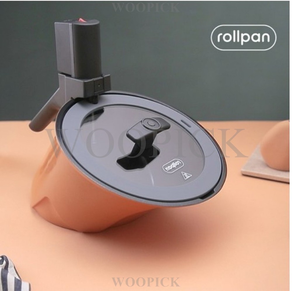 Rollkitchen rollpan Plus Camping Oven Automatic Rotation Cooking Pot Korean BBQ