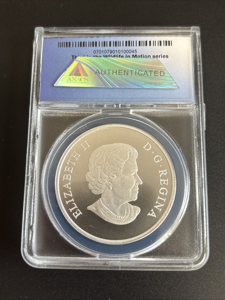 2014 ANACS SP-70 Canadian Bald Eagle first release 100$