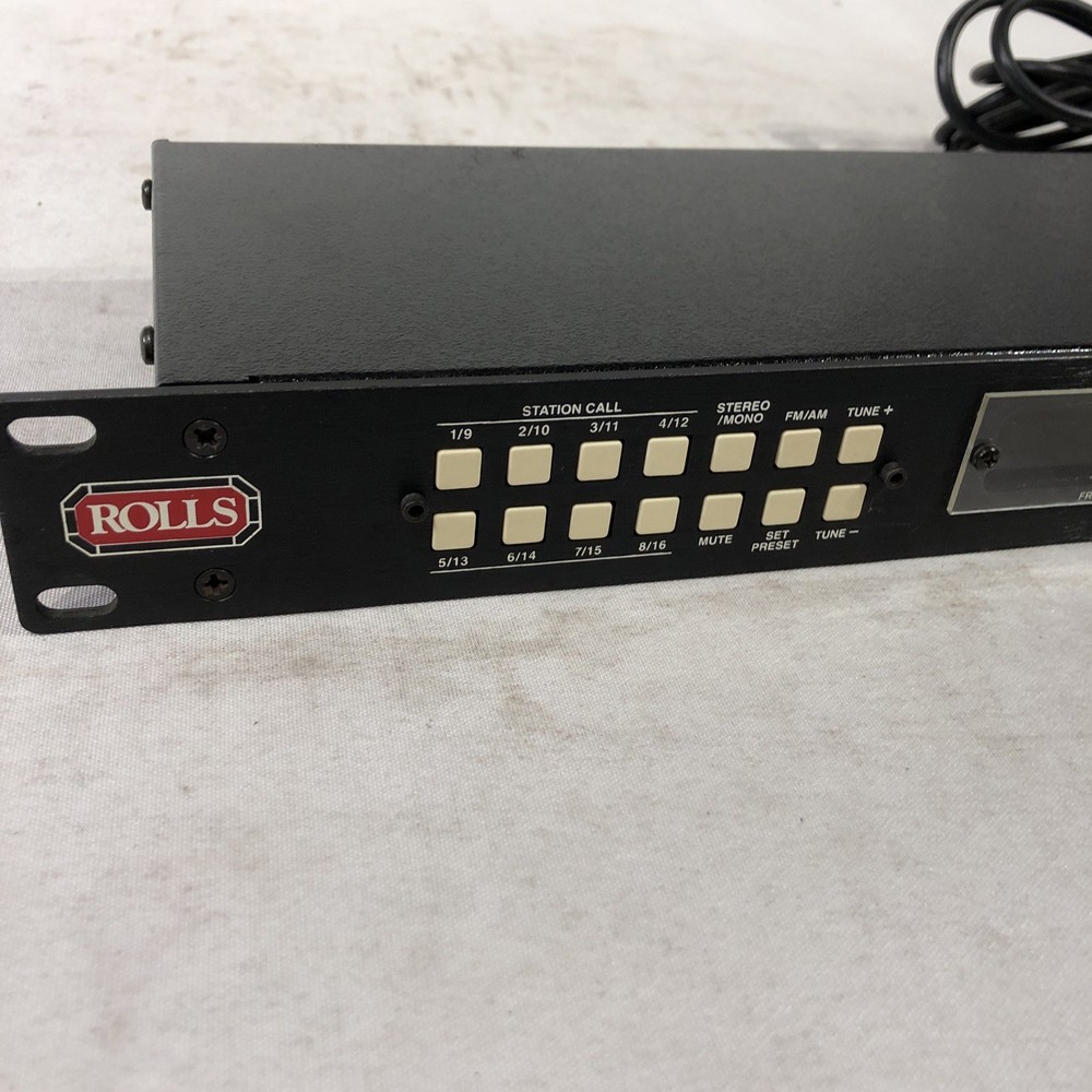 Rolls RS79B Quartz Pill Synthesized Tuner Rack Unit