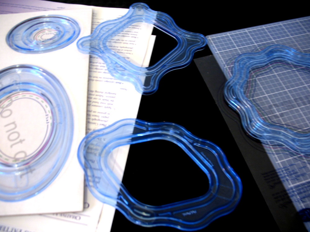 Creative Memories Custom Cutting, mat blades, Ovals, Circles, Wavy & Patterns+