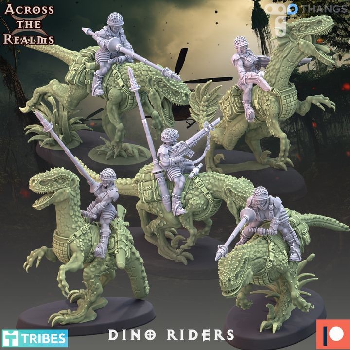JUNGLE FIGHTERS DINO RIDERS