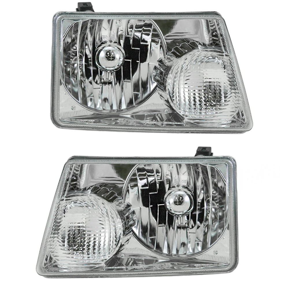 2001-2011 Ford Ranger Headlight Assembly 2 Piece Driver Passenger Set Replace...