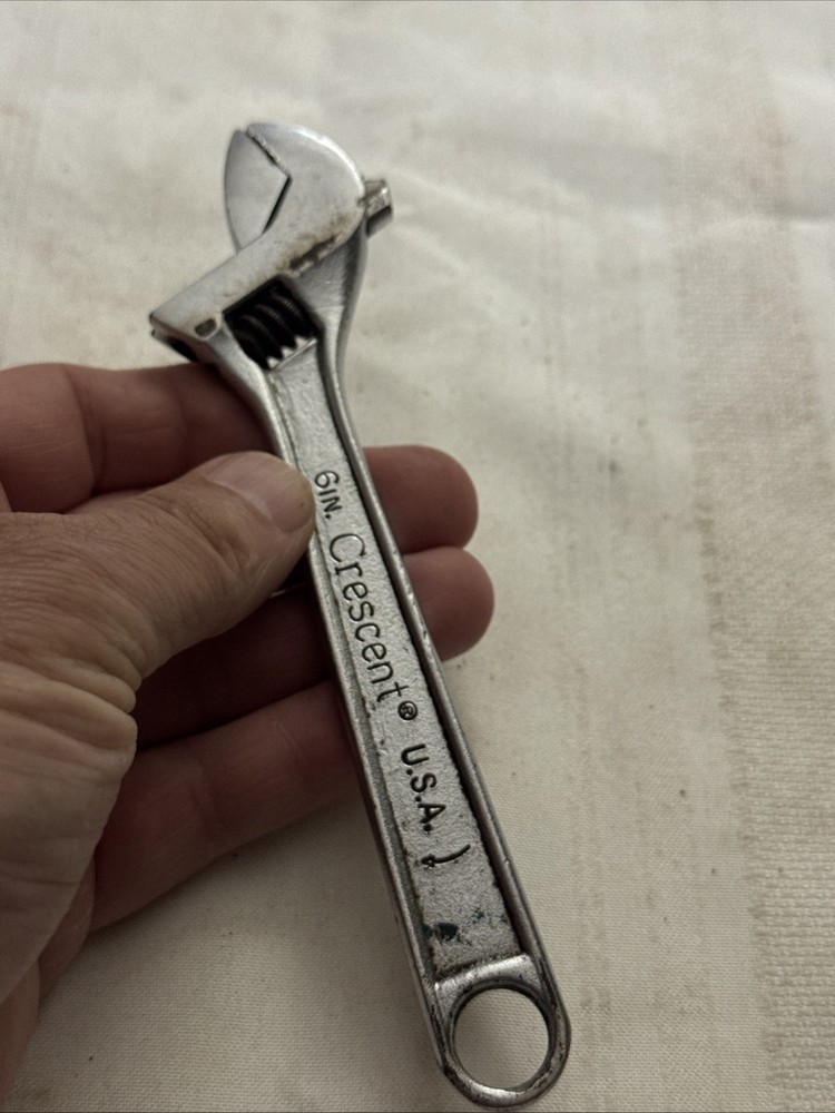 Crestoloy Crescent Adjustable Wrench 6-inch