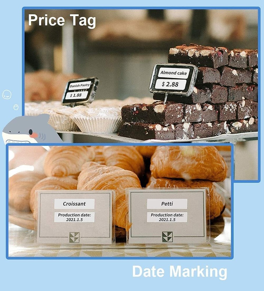 Upgrade D30 Pocket Bluetooth Label Maker Machine Direct Thermal Sticker Printer