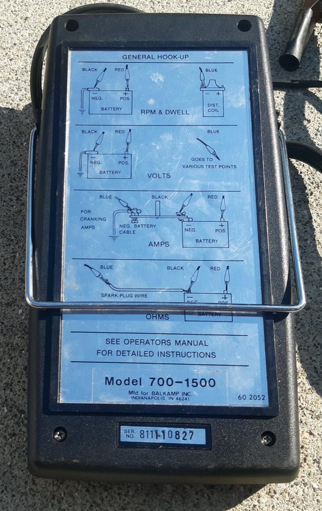 NAPA BALKAMP 700-1500 ENGINE SYSTEMS ANALYZER DIGITAL MICROPROCESSOR TOOL
