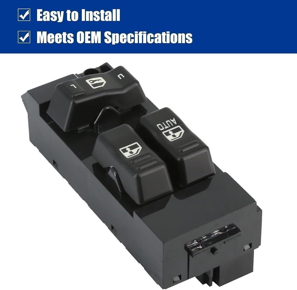 Driver Power Window Master Control Switch For 99-02 Chevy Silverado GMC Jdcubevs