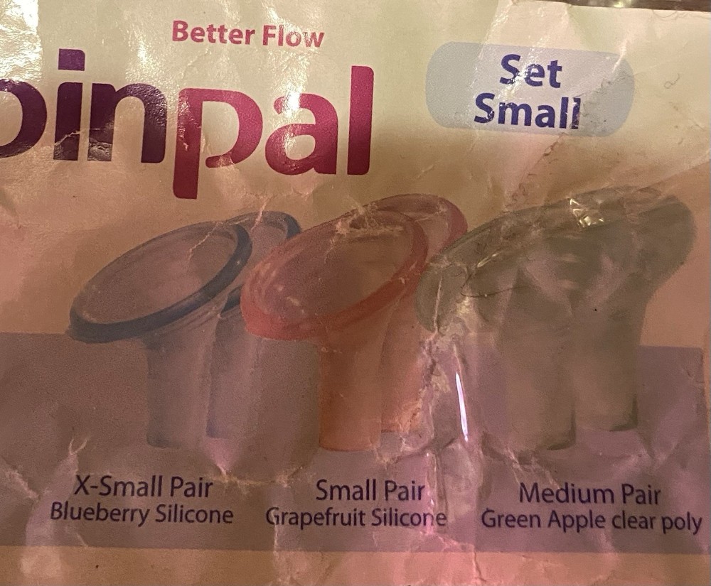 Pumpinpals Angled Breast Pump Flanges Small Set 8 Pcs