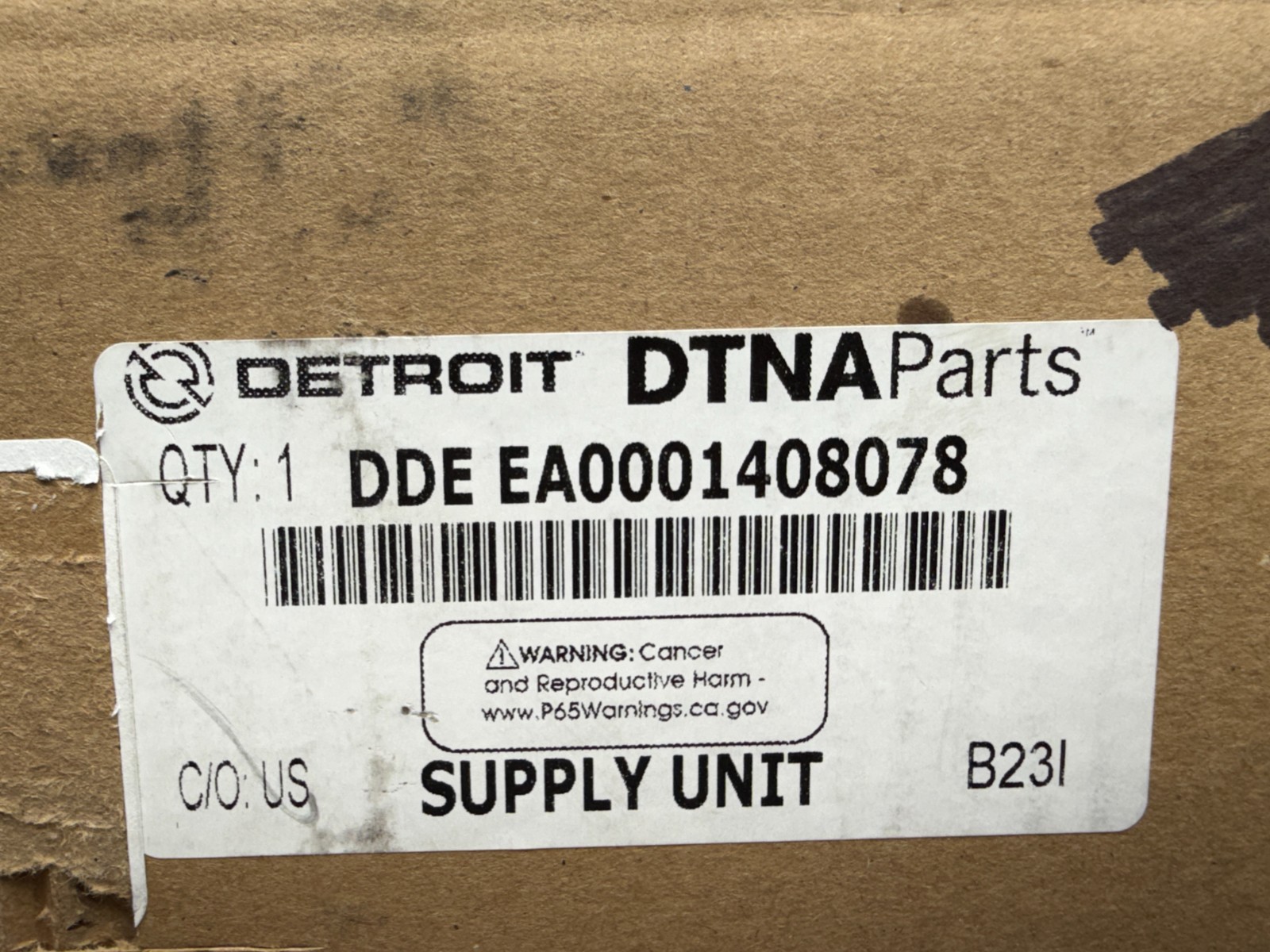 Genuine Detroit Diesel EA0001408078 Diesel Exhaust Fluid Pump Supply Unit