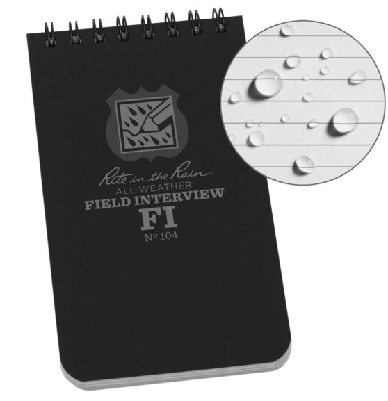 Rite in the Rain Field Interview Pocket Notebook | 104