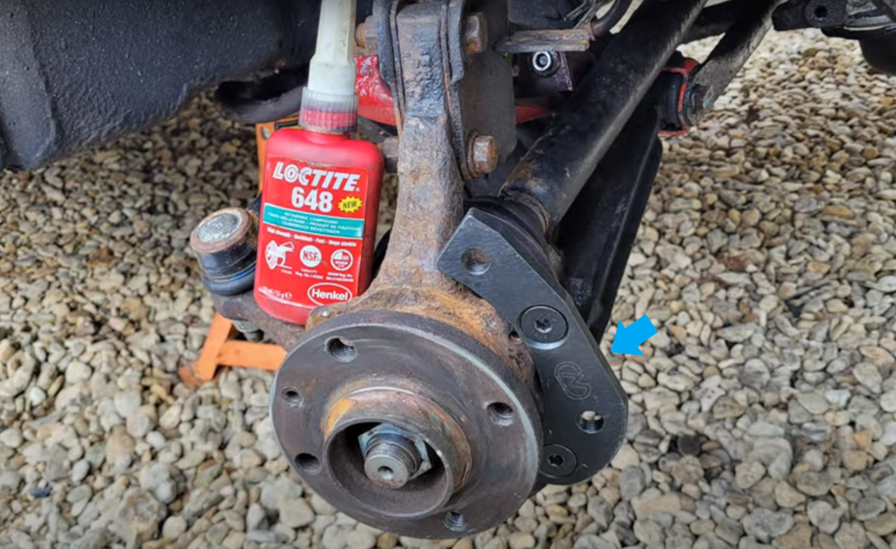 VW MK1 Golf Conversion Brake Kit / Bracket Using G60 Caliper and 280mm Disc BR16