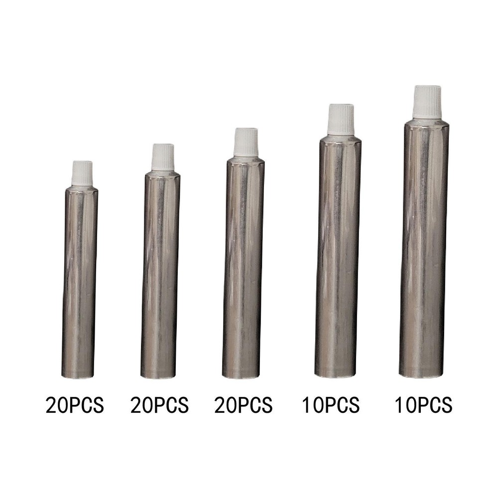 Empty Paint Tubes Refillable Container Multifunctional Convenient Empty Aluminum
